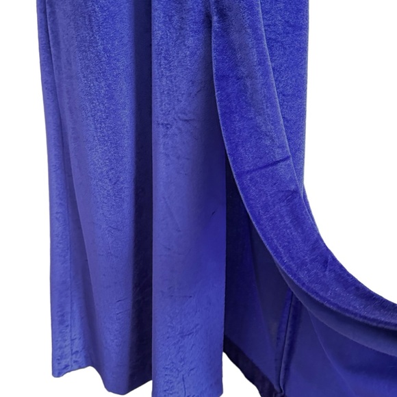 vintage Halston IV Dorian velour hostess dress caftan size large - Picture 8 of 14